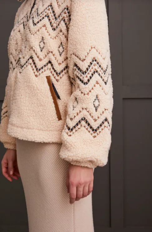 SHERPA ZIP UP JACKET
