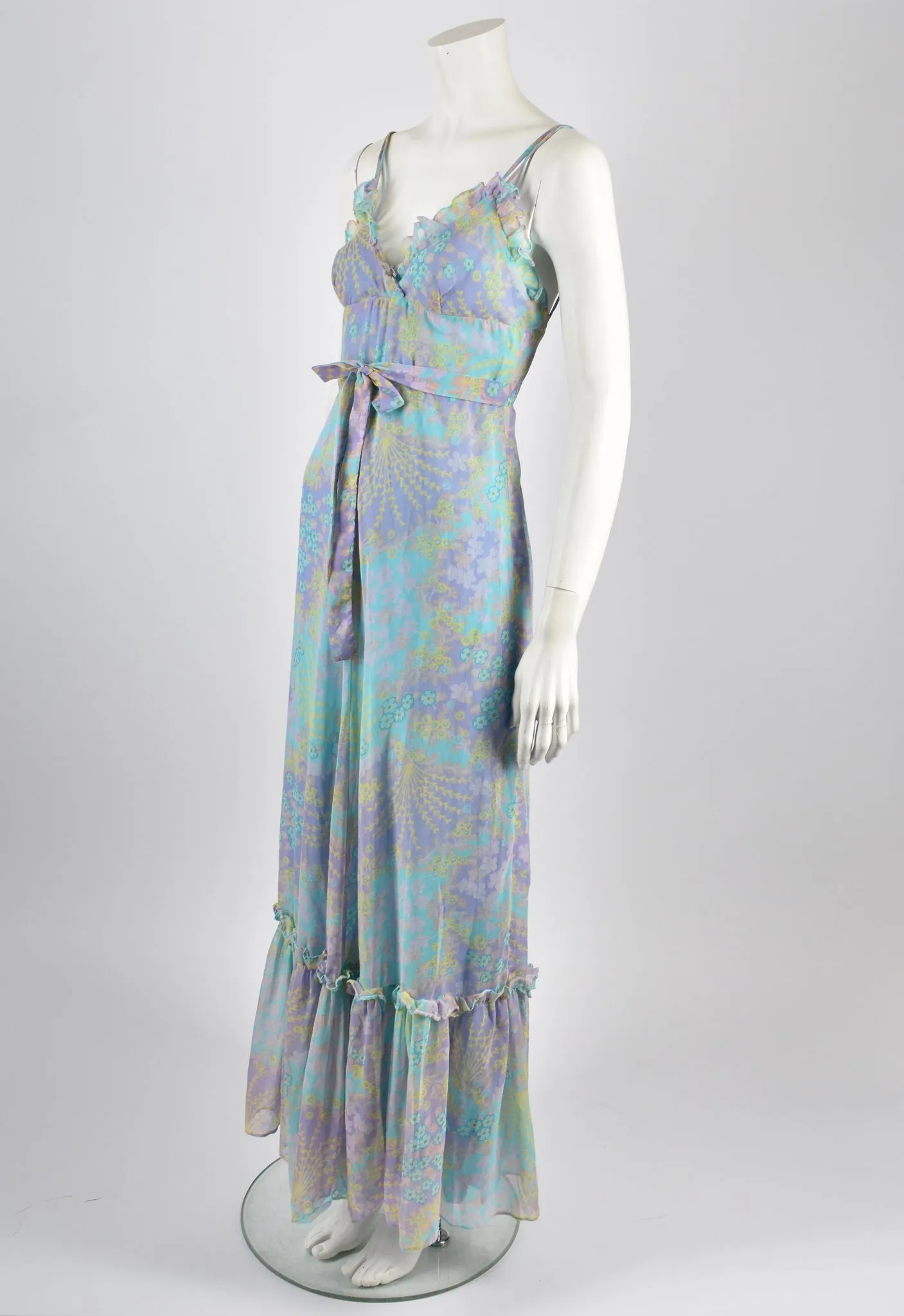 SHUBETTE 70s floral sundress / S
