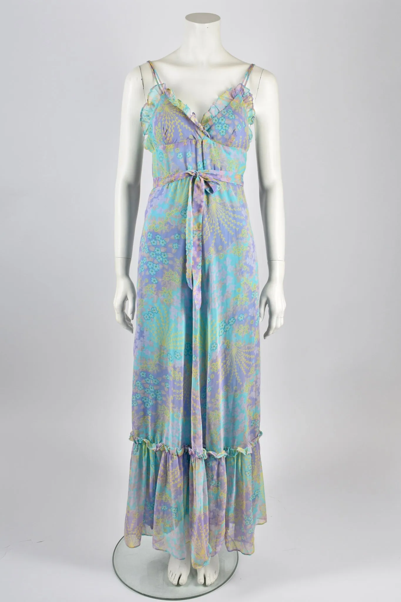 SHUBETTE 70s floral sundress / S