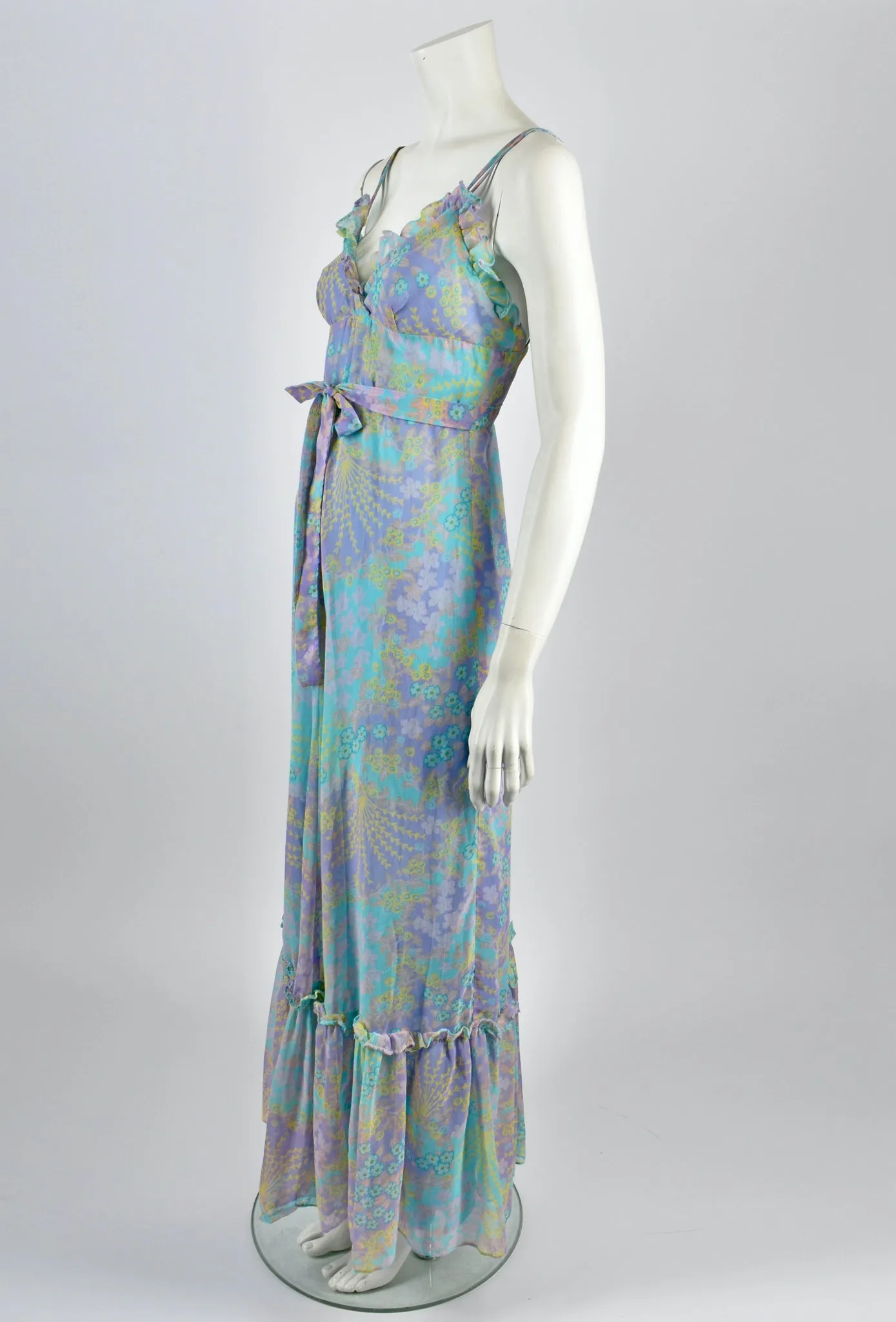 SHUBETTE 70s floral sundress / S