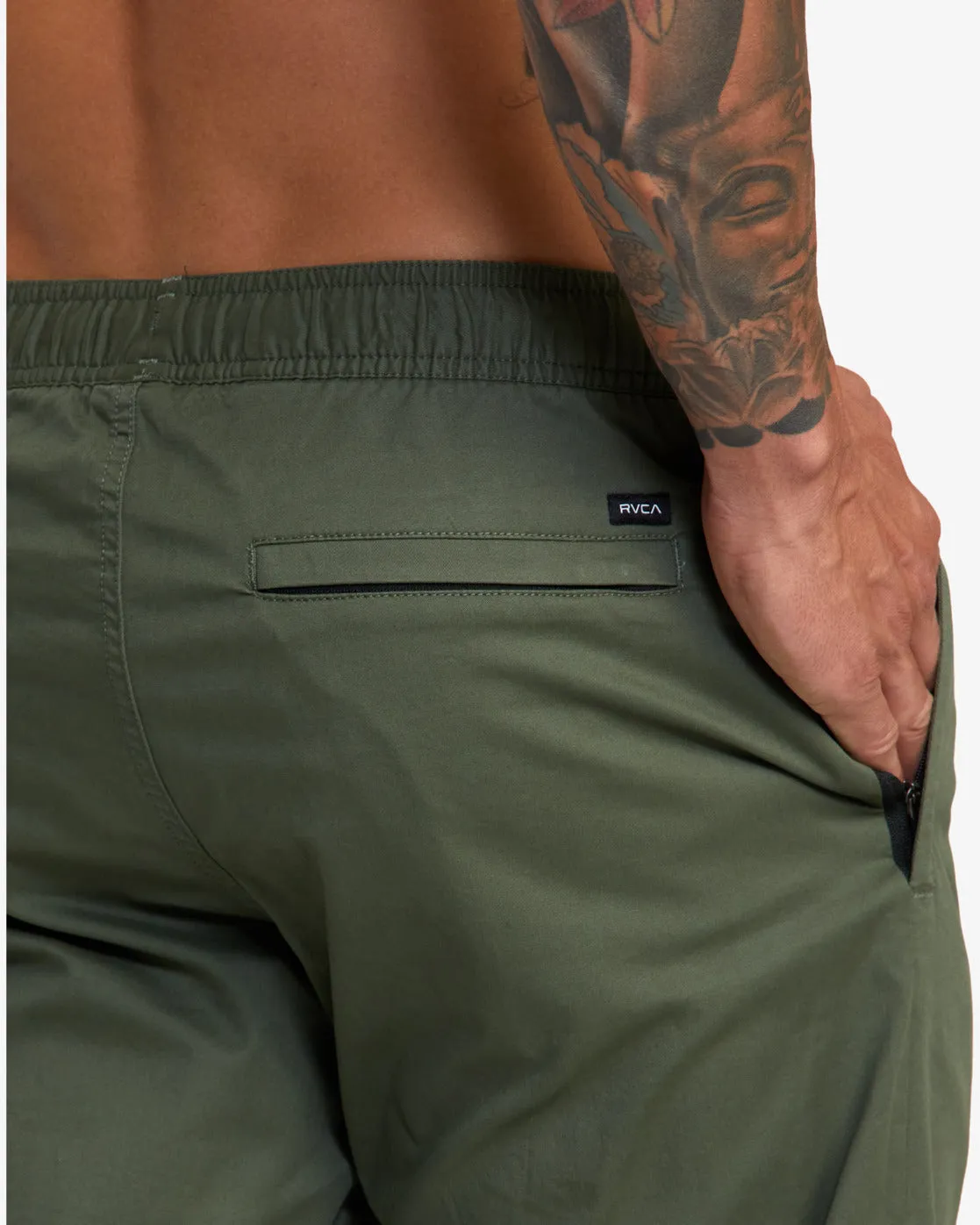 Spectrum Cuffed Track Pants - Cactus