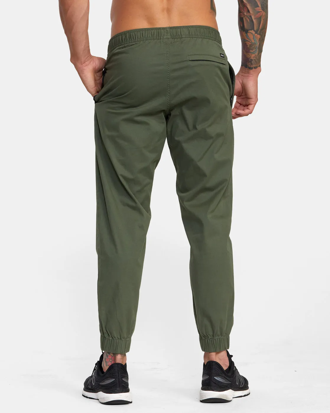 Spectrum Cuffed Track Pants - Cactus
