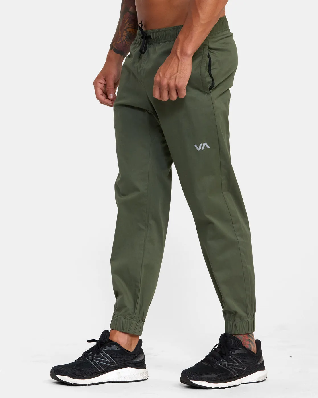 Spectrum Cuffed Track Pants - Cactus