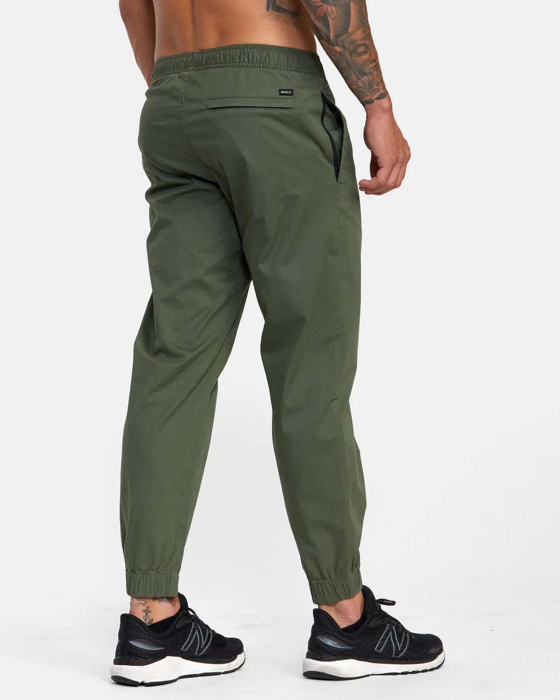 Spectrum Cuffed Track Pants - Cactus