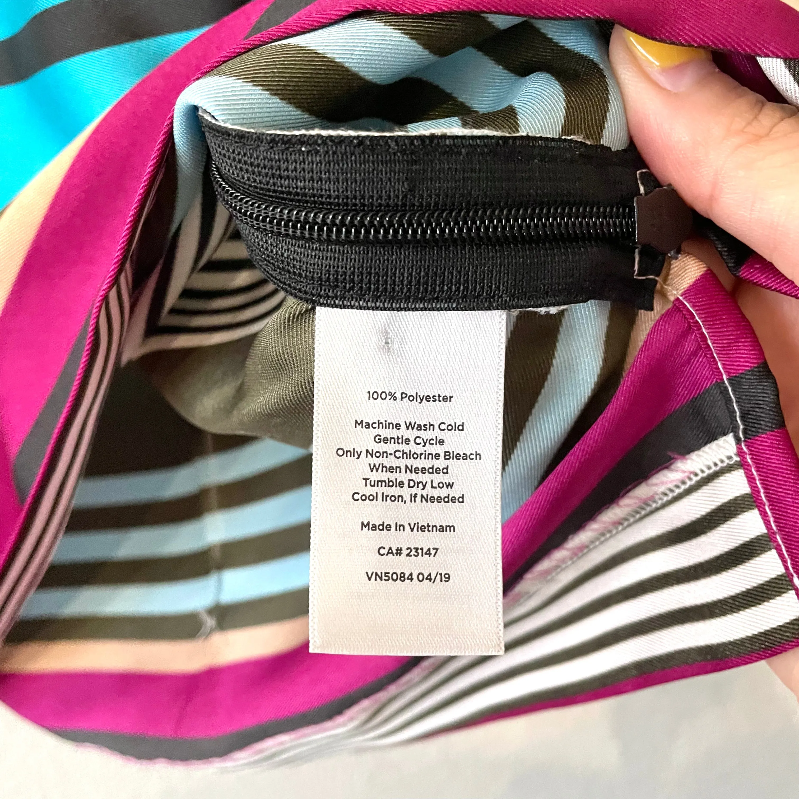 Striped Sleeveless Top