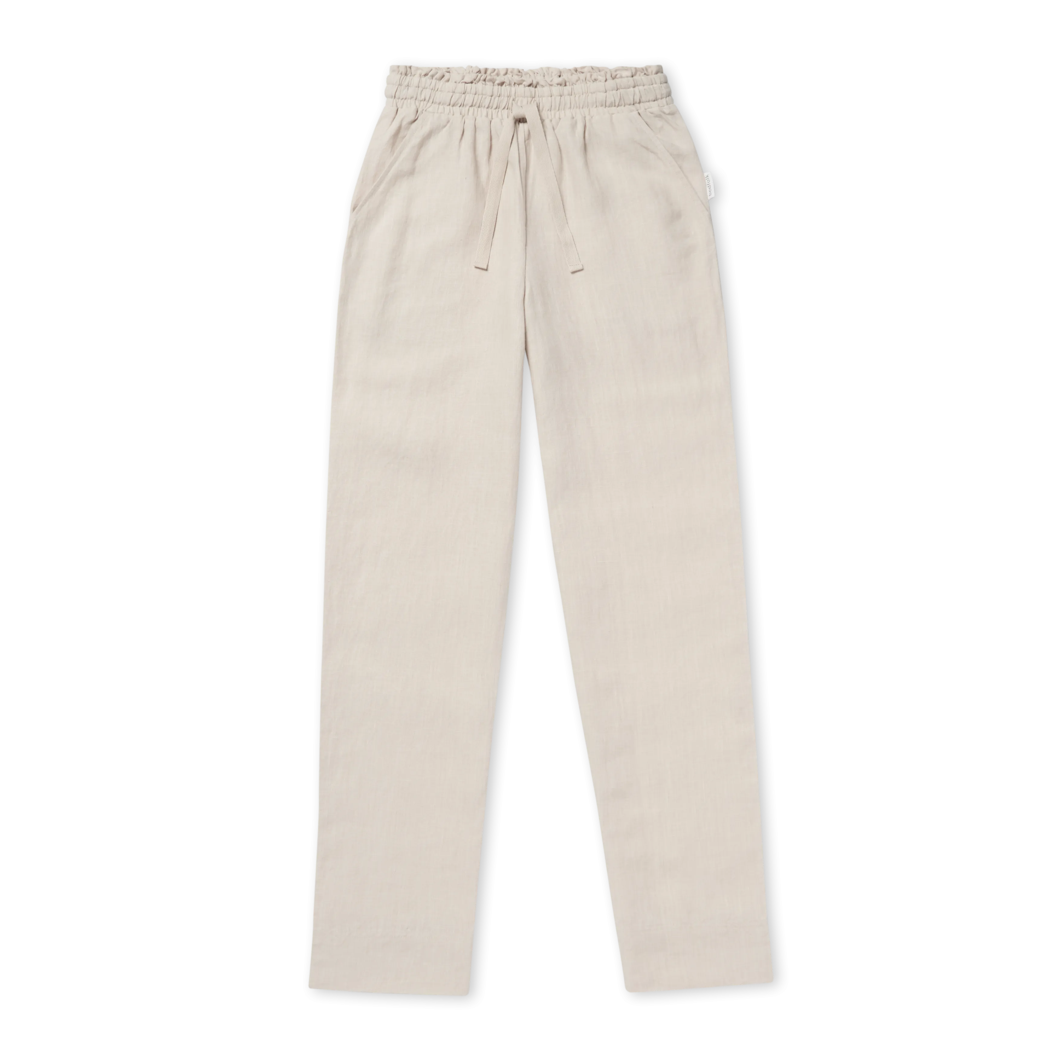 The Women's Linen Trouser - Clay
