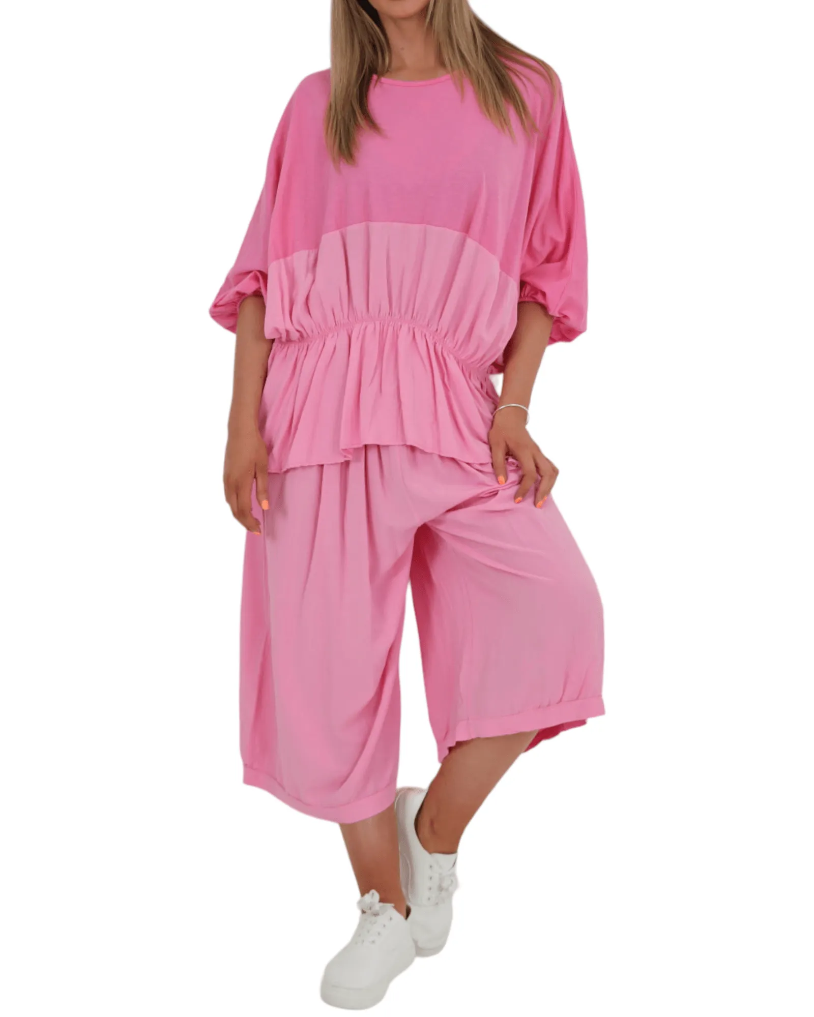 Top and Culottes Co Ord Set