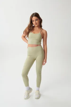 Ultra-Soft Scoop-Neck Tank - Sage