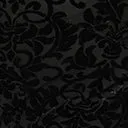 Voodoo Vixen Black Devore Gayle Wrap Dress