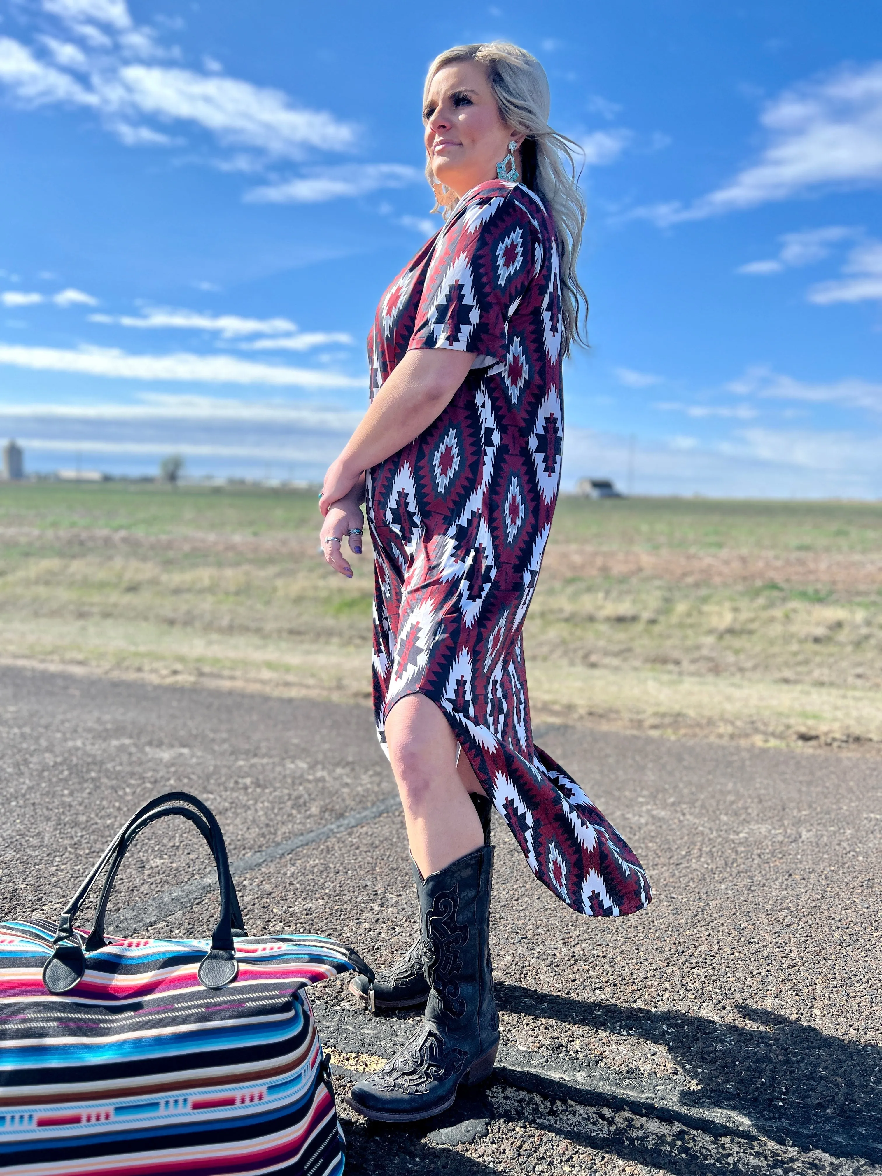 Western Rebel Maxi Dress
