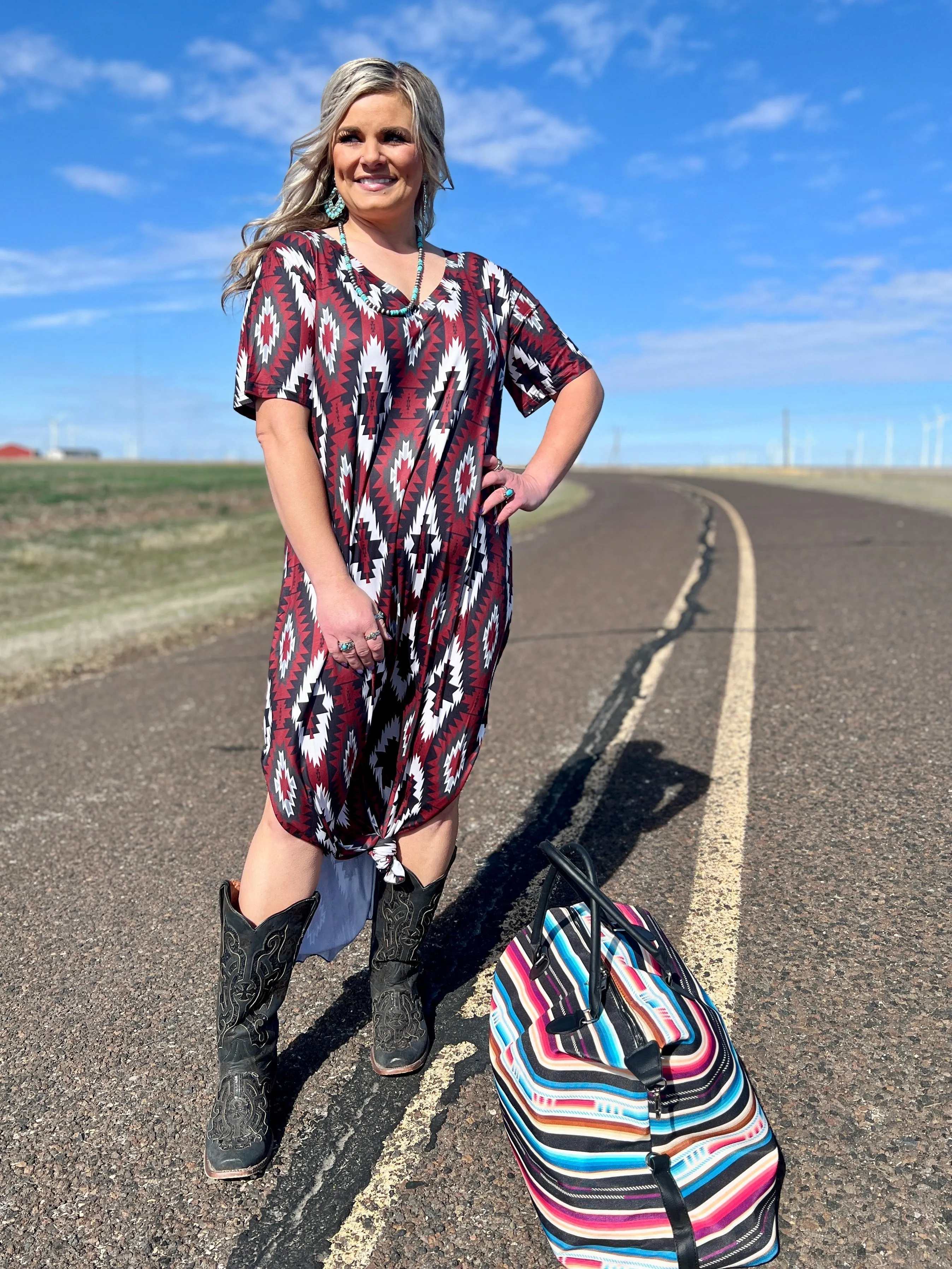 Western Rebel Maxi Dress