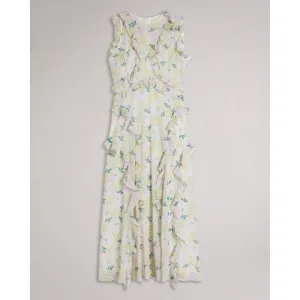 Women Wmd-Calinia-Sleeveless Waterfall Midi Dress - Lilac
