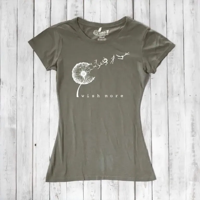Women's Dandelion T-shirt - Soft and Breathable Wish Tee