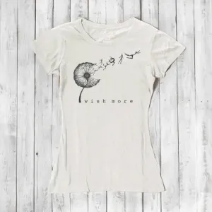 Women's Dandelion T-shirt - Soft and Breathable Wish Tee