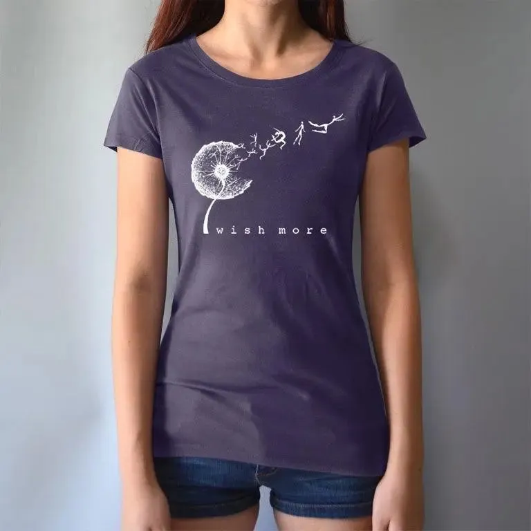 Women's Dandelion T-shirt - Soft and Breathable Wish Tee