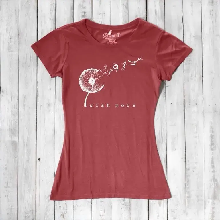Women's Dandelion T-shirt - Soft and Breathable Wish Tee
