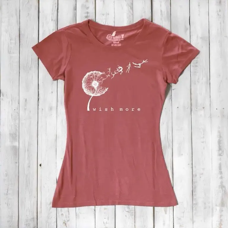 Women's Dandelion T-shirt - Soft and Breathable Wish Tee