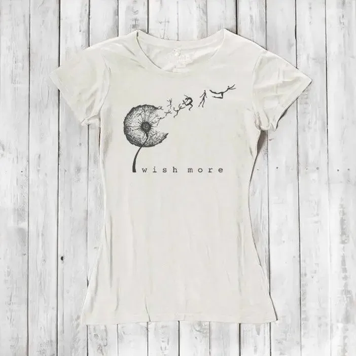 Women's Dandelion T-shirt - Soft and Breathable Wish Tee