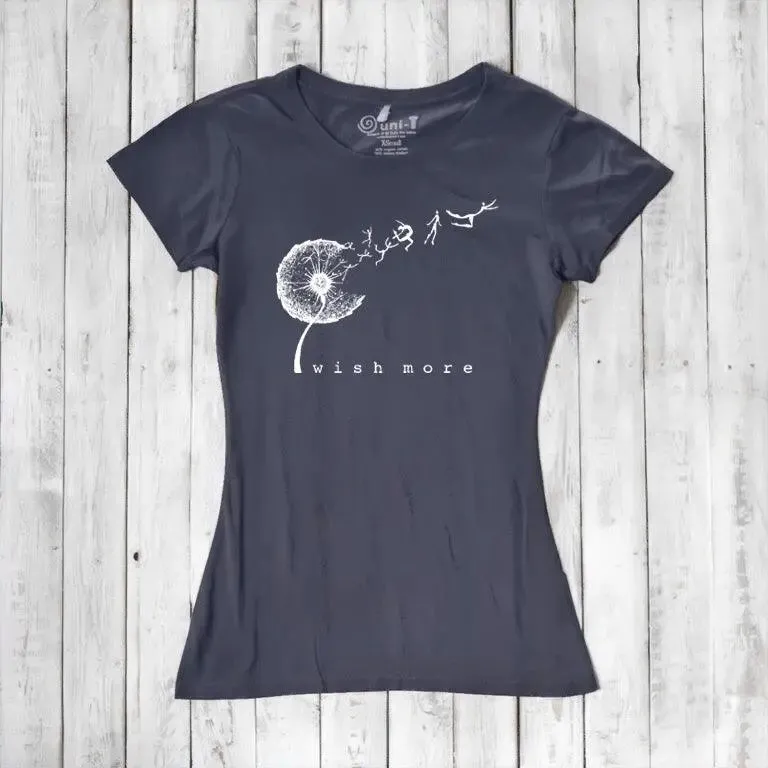Women's Dandelion T-shirt - Soft and Breathable Wish Tee