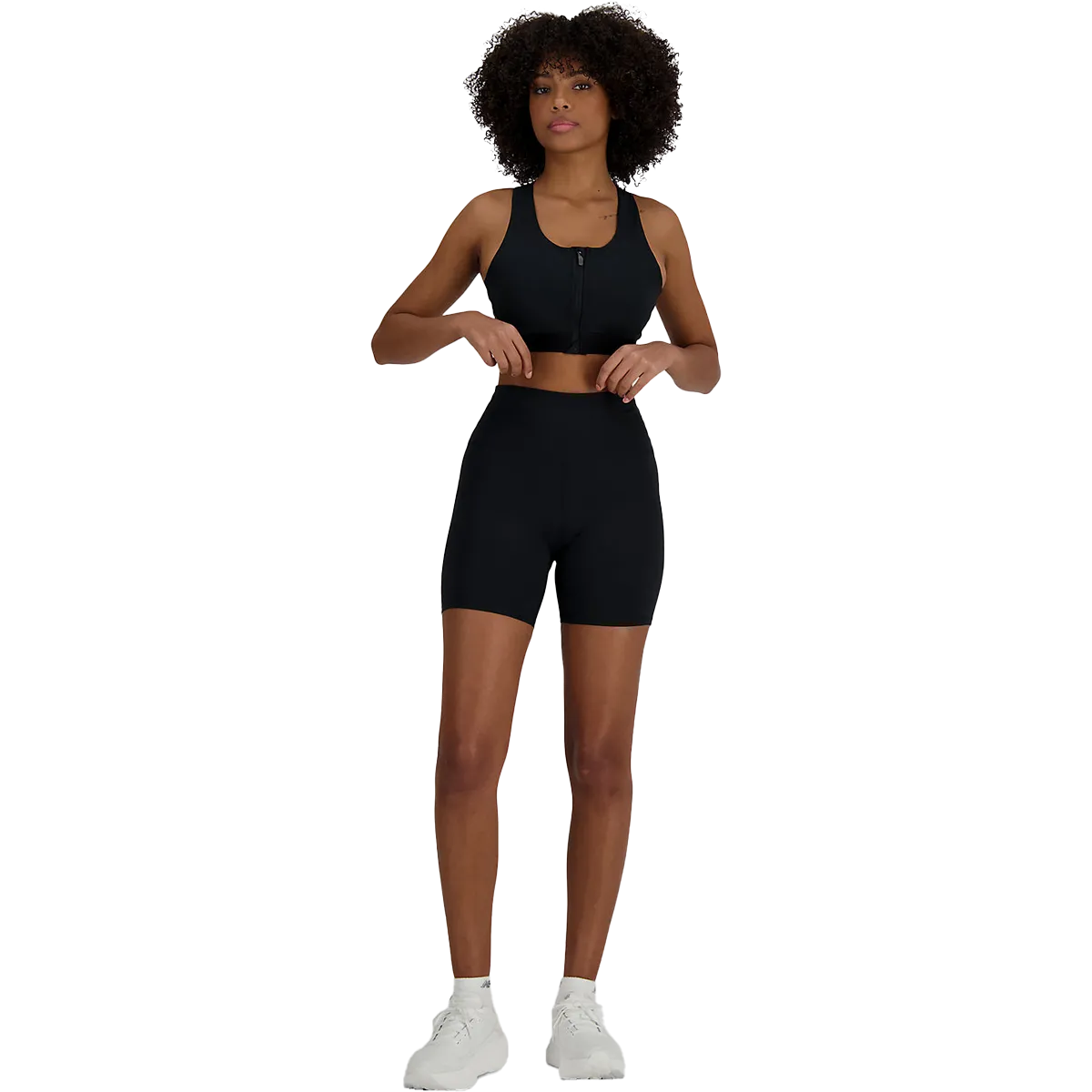 Women's NB Sleek Pocket Zip Front Bra