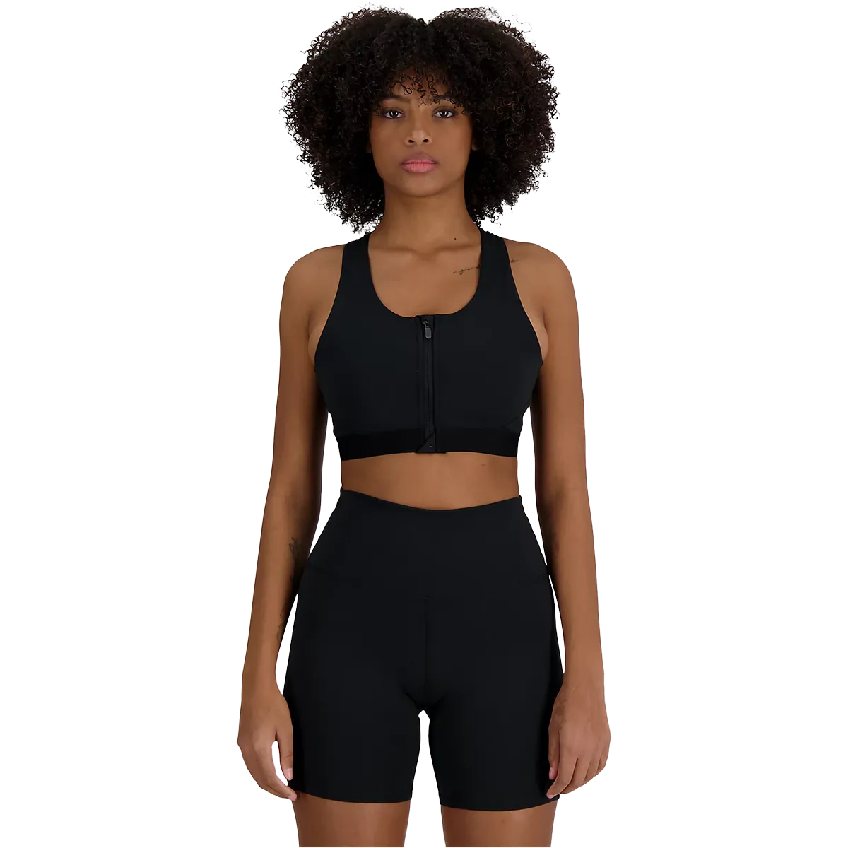 Women's NB Sleek Pocket Zip Front Bra