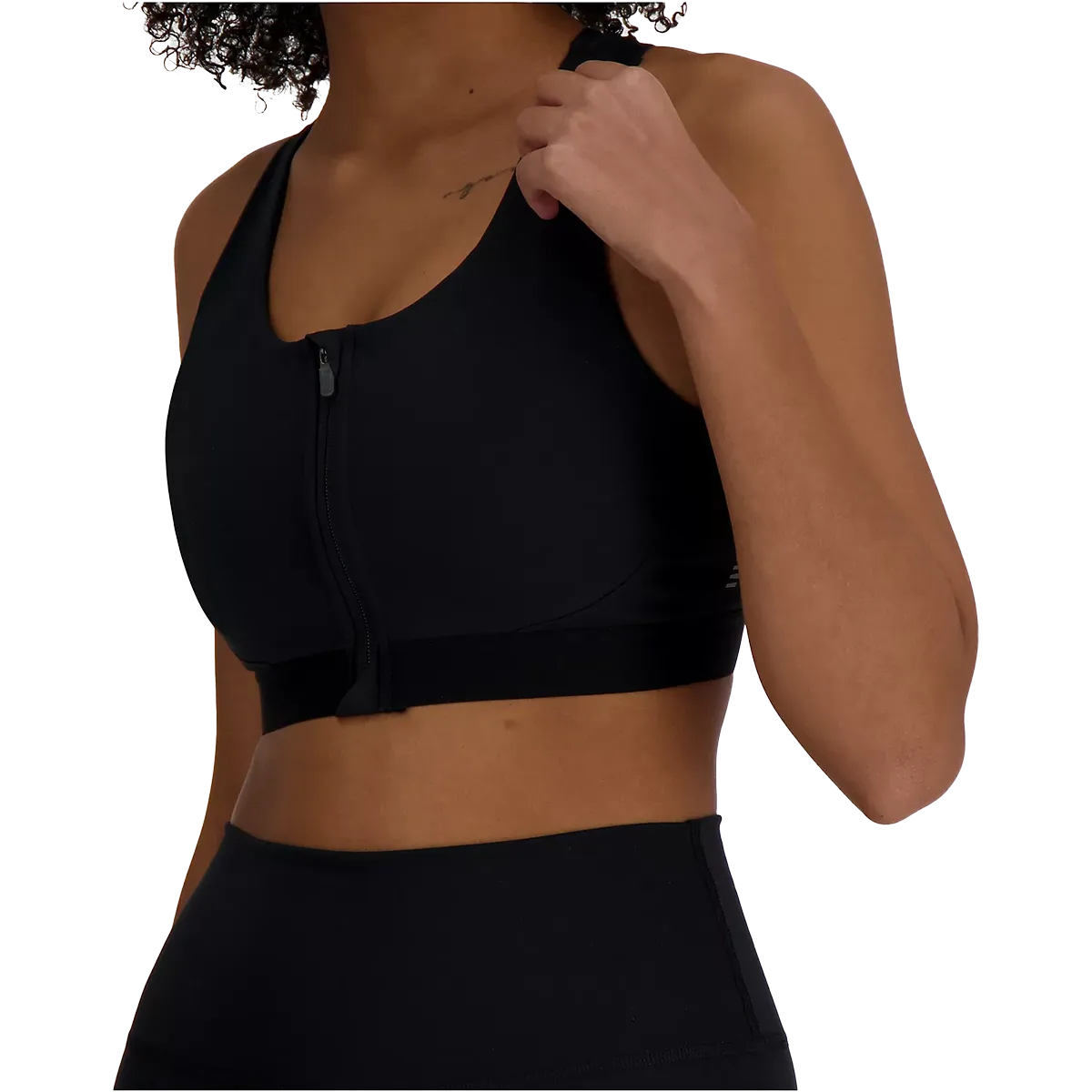 Women's NB Sleek Pocket Zip Front Bra
